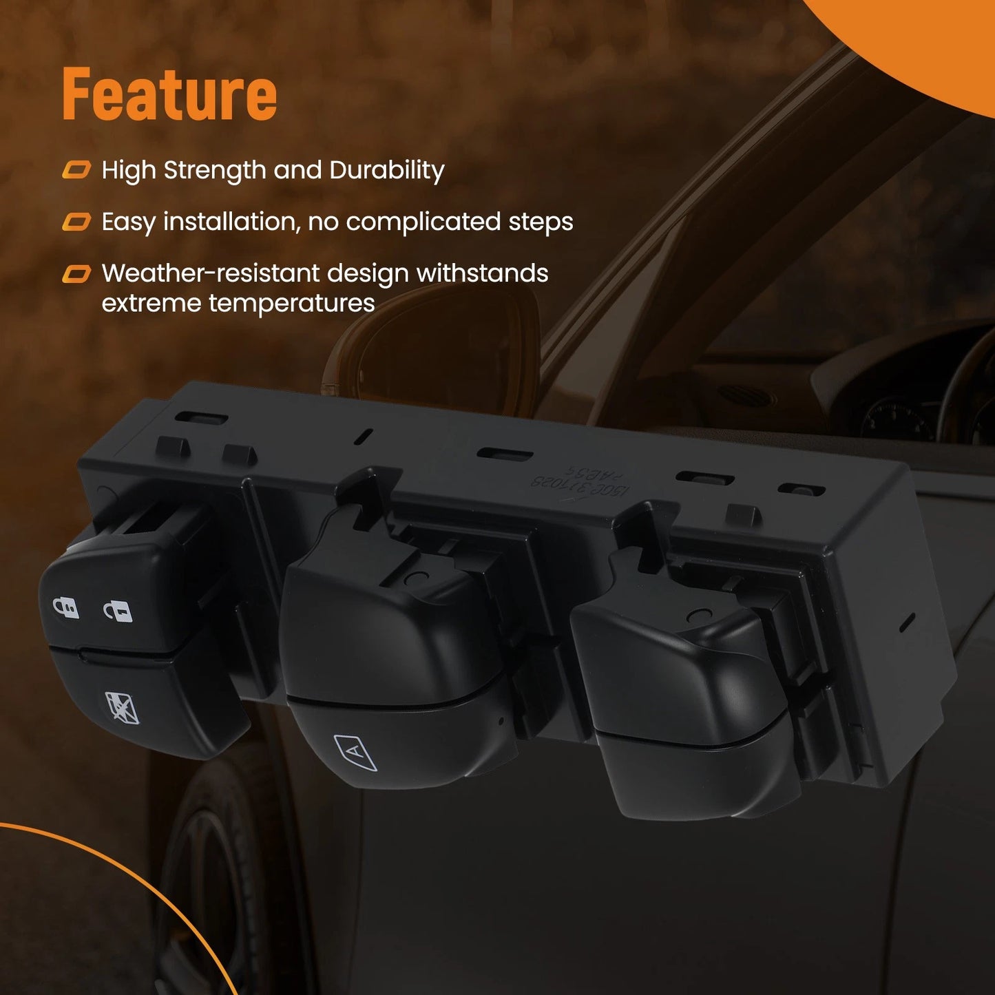 Front Left Master Switch for Nissan Altima Rogue (2013–2018)