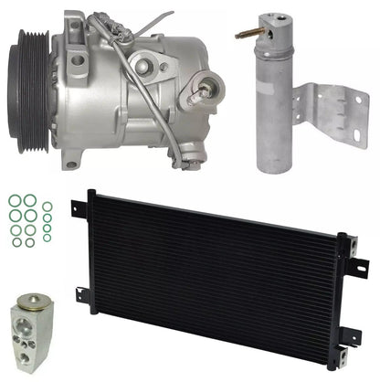 AC Compressor Kit With Condenser for Jeep Compass 2.4L (2014–2016)