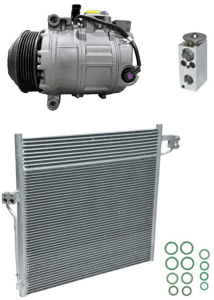 AC Compressor Kit With Condenser for Mercedes GLE450 AMG (2016–2016)