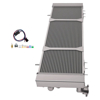 Cooling Radiator Shroud Fan Aluminum for Jeep Cherokee XJ (1991–2001)