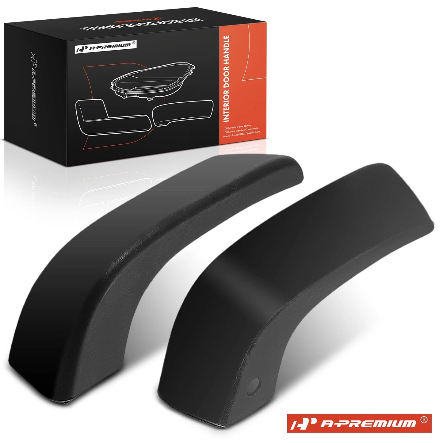 2X Front/Rear Interior Door Handle for Chevy Silverado 1500 (2007–2014)