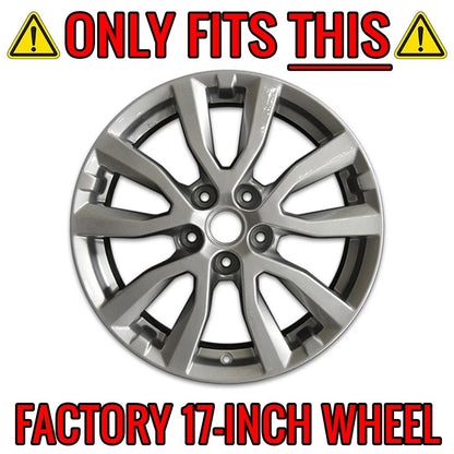 Chrome Wheel Skins Set 17 Inch Replacement for 2017-2020 Nissan Rogue