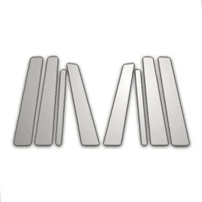Chrome Pillar Post Covers 8Pc Replacement for Mercedes GL (2007–2012)