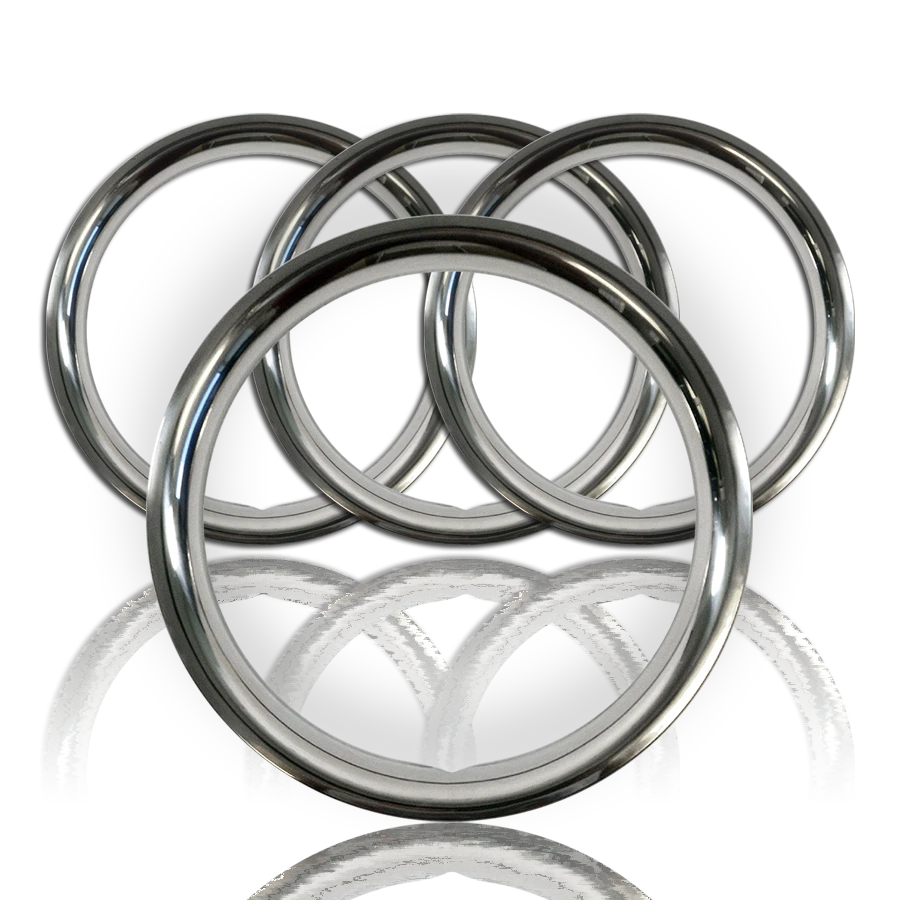 SETOF4 16" STAINLESS STEEL WHEEL TRIM RINGS BEAUTY RIMS GLAMOUR RING for GM RIM
