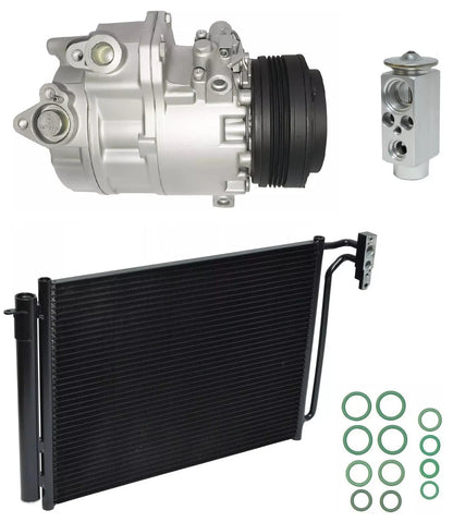 A C Compressor Kit with Condenser for BMW X5 3.0L (2005–2006)