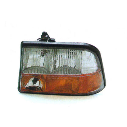 Head Light Assembly Replacement Driver Side w Integral Fog Light for Toyota Camry (2012–2017)
