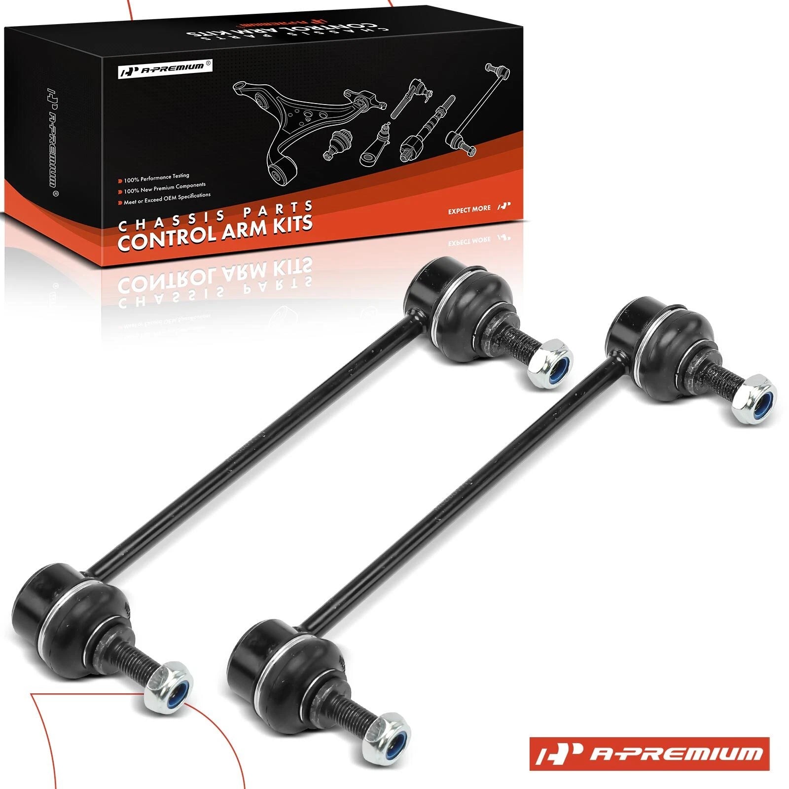 2X Rear Stabilizer Bar Link for Chevy Epica Suzuki Verona (2004–2006)