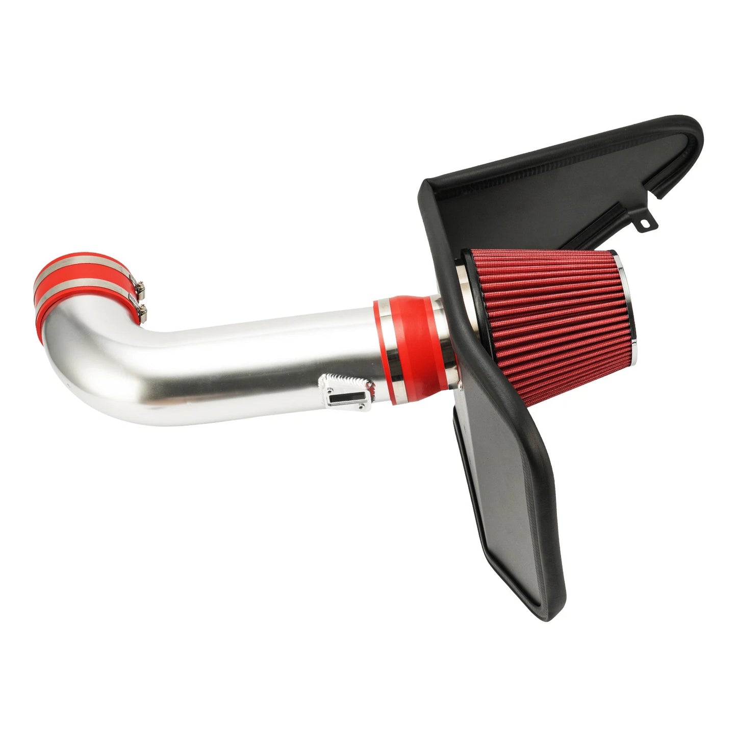 Cold Air Intake Kit for Chevrolet Camaro 6.2L (2010–2015) Red Filter and Heat Shield