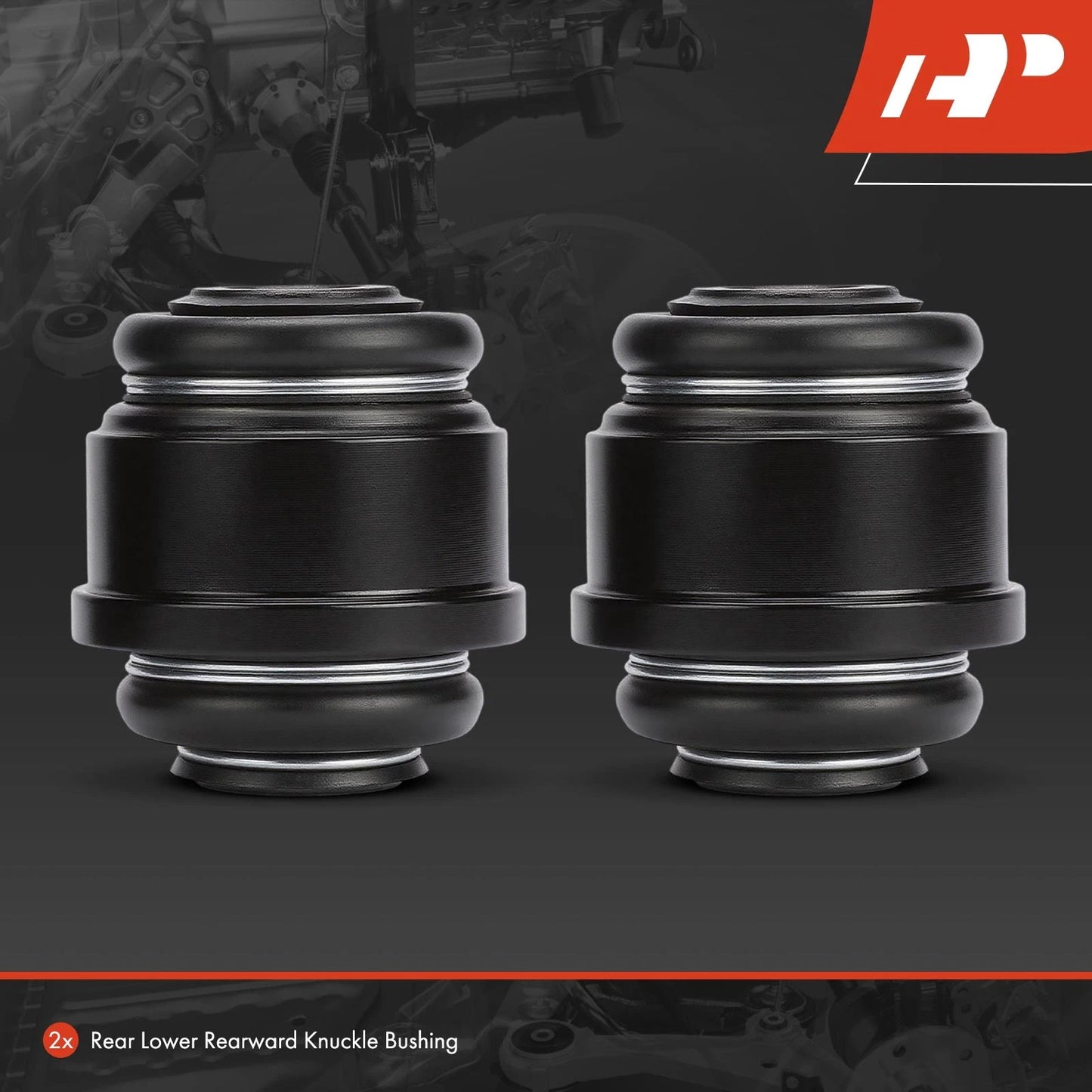 2X Rear Lower Suspension Knuckle Bushing for Chevy Traverse (2009–2023)