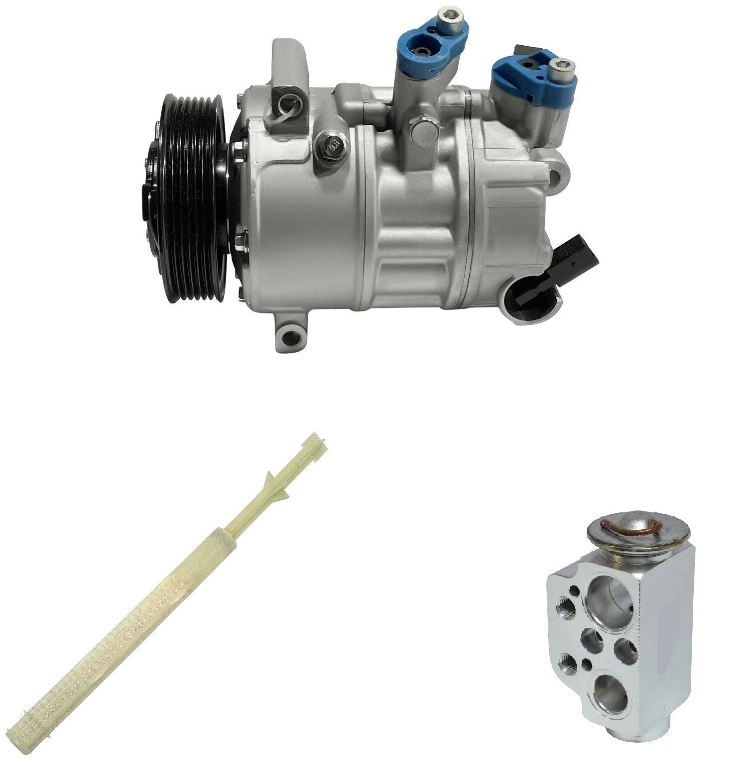 AC Compressor Replacement for VW Touareg 3.0L 3.6L 4.2L (2007–2010)