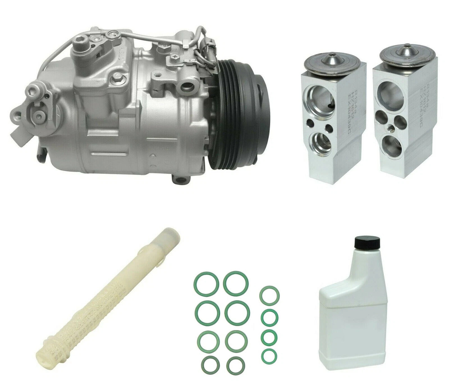 AC Compressor Kit Replacement for BMW 750 750i 750Li M5 M6 (2011–2019)