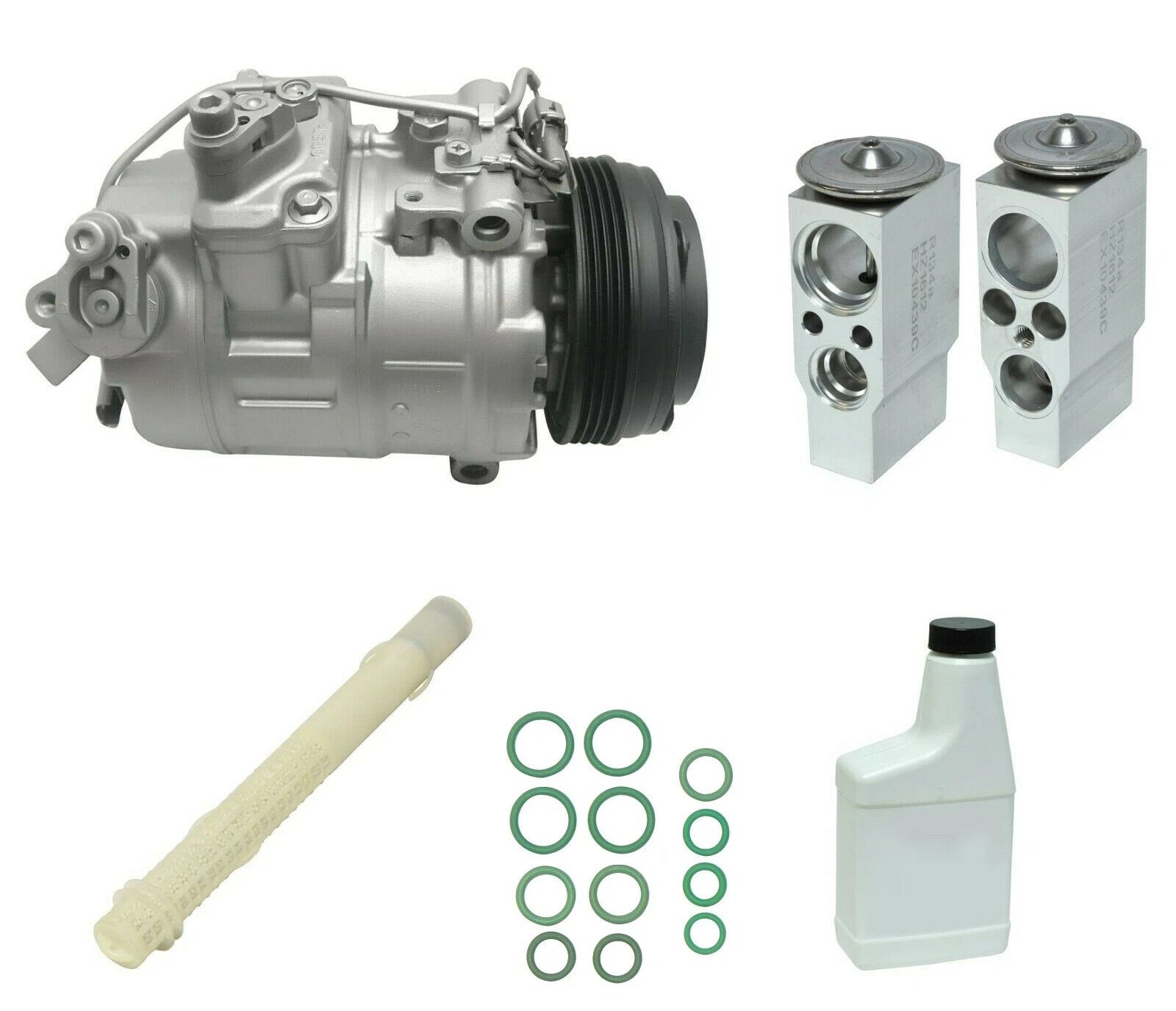 AC Compressor Kit Replacement for BMW 750 750i 750Li M5 M6 (2011–2019)