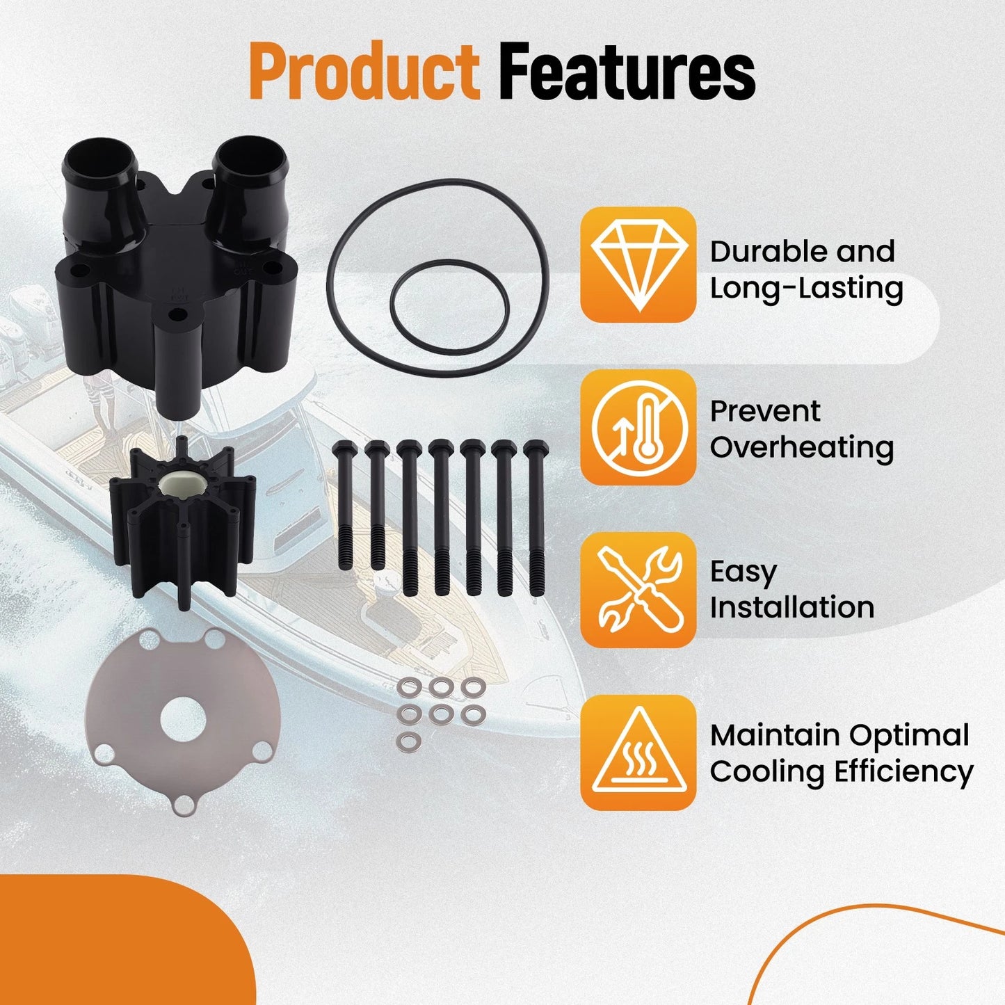 Impeller Kit for MerCruiser Bravo (2006–2015)