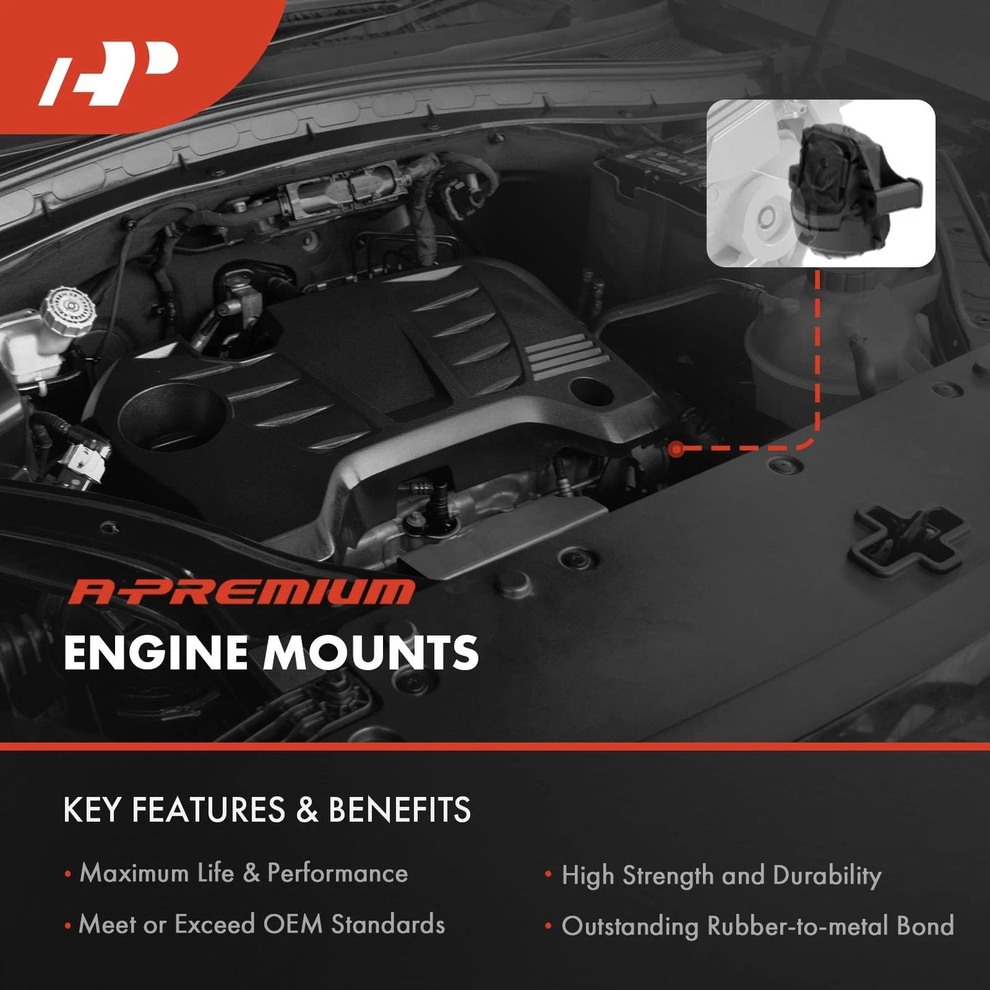 Automatic Transmission Mount for Chevy Cruze (2011–2017)