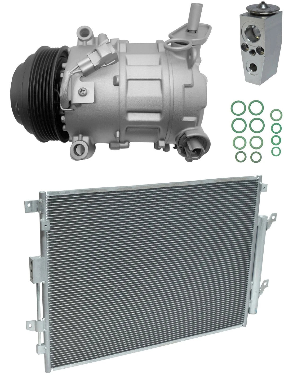 AC Compressor Kit With Condenser for Jeep Cherokee 2.4L (2020–2023)