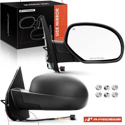 2X Power Towing Mirrors for Chevy Silverado 1500 (2007–2014)