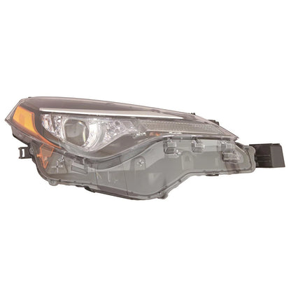 Headlight Assembly Replacement Passenger Side w LED Daytime for Toyota Camry (2018–2024)