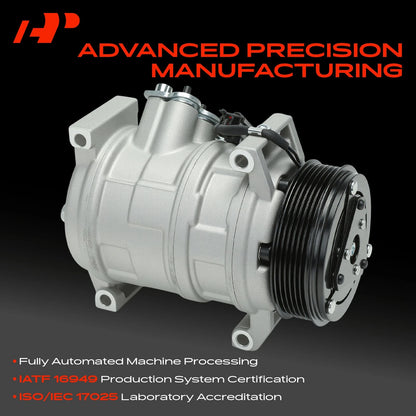 A/C Compressor with Clutch for Buick Enclave, Chevy Traverse (2009–2012)
