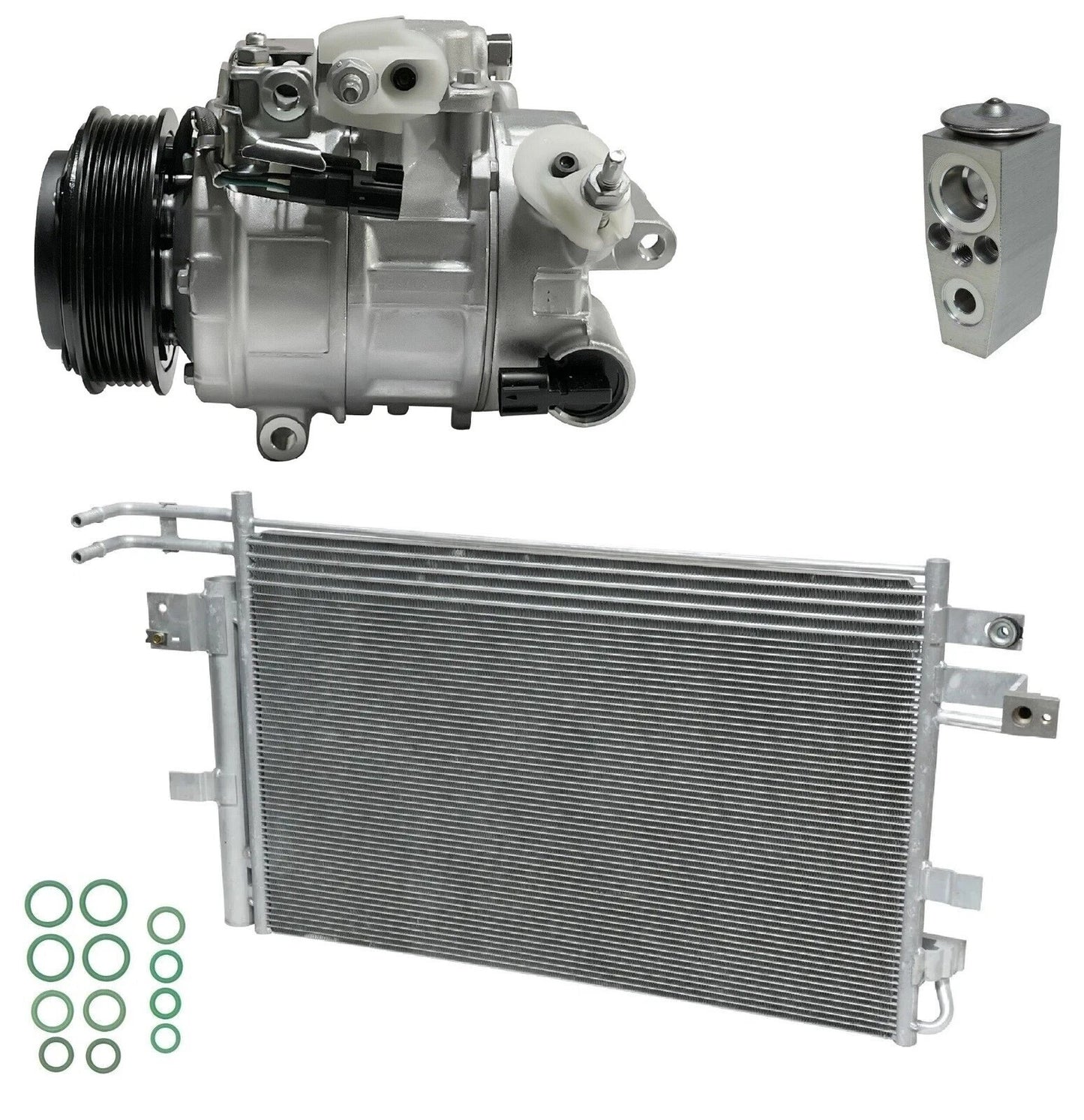 AC Compressor Kit With Condenser for Ford Explorer 3.5L (2015–2019)