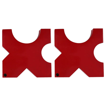 Heavy Duty H-Frame Press Bed Plates for 5x5 in (4) Notch for Shop Press (2019–2029)