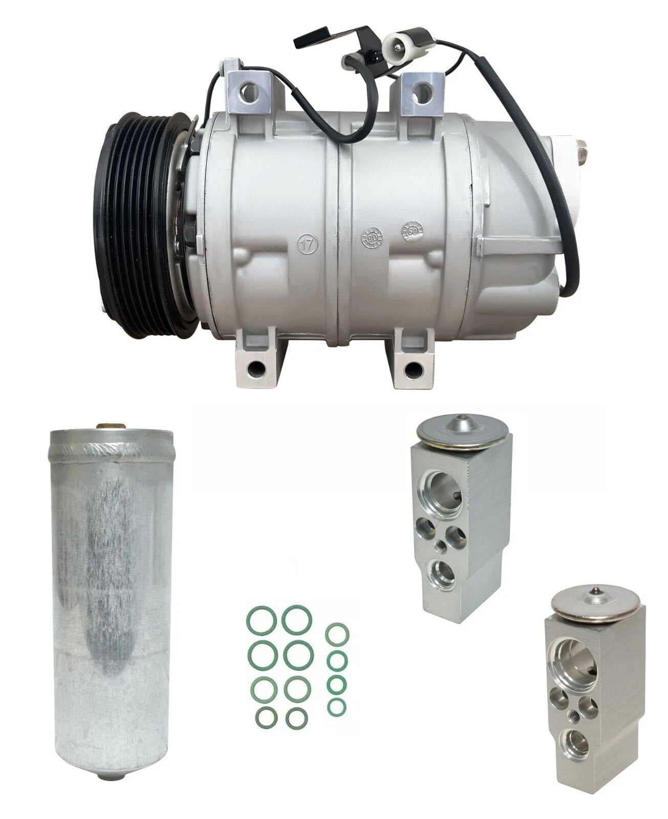 AC Compressor Kit with AC36N for Volvo XC90 2.5L 2.9L (2005–2005)