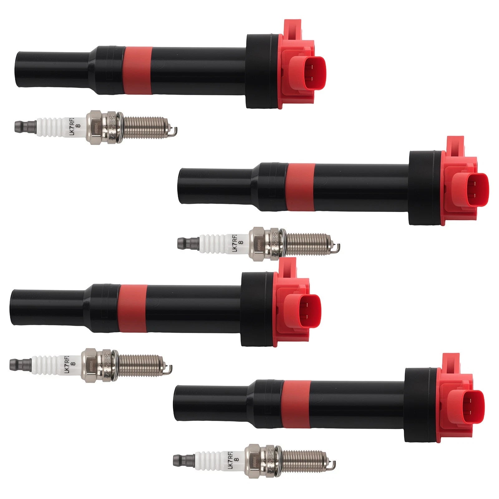 Ignition Coil and Iridium Spark Plug for Hyundai Elantra Kia Soul Forte (2017–2020)