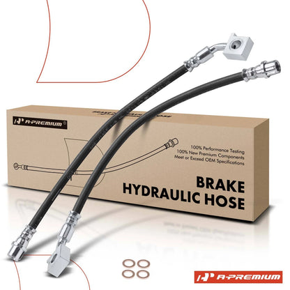2X Front Brake Hydraulic Hose for Chevrolet Cruze (2017–2019)