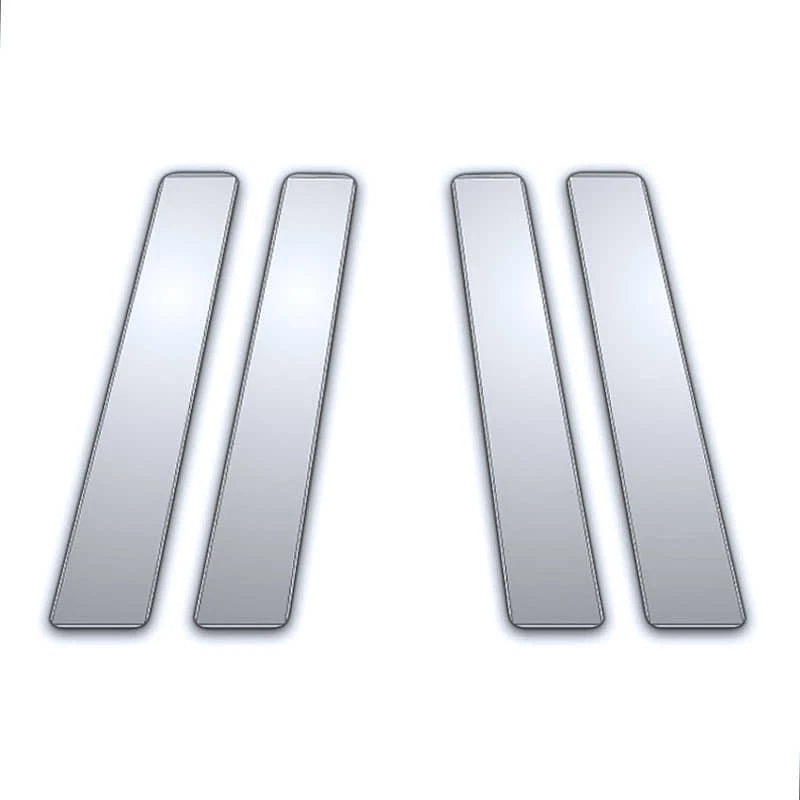 Chrome Pillar Post Covers 4Pc Replacement for Jaguar S-Type (2003–2007)