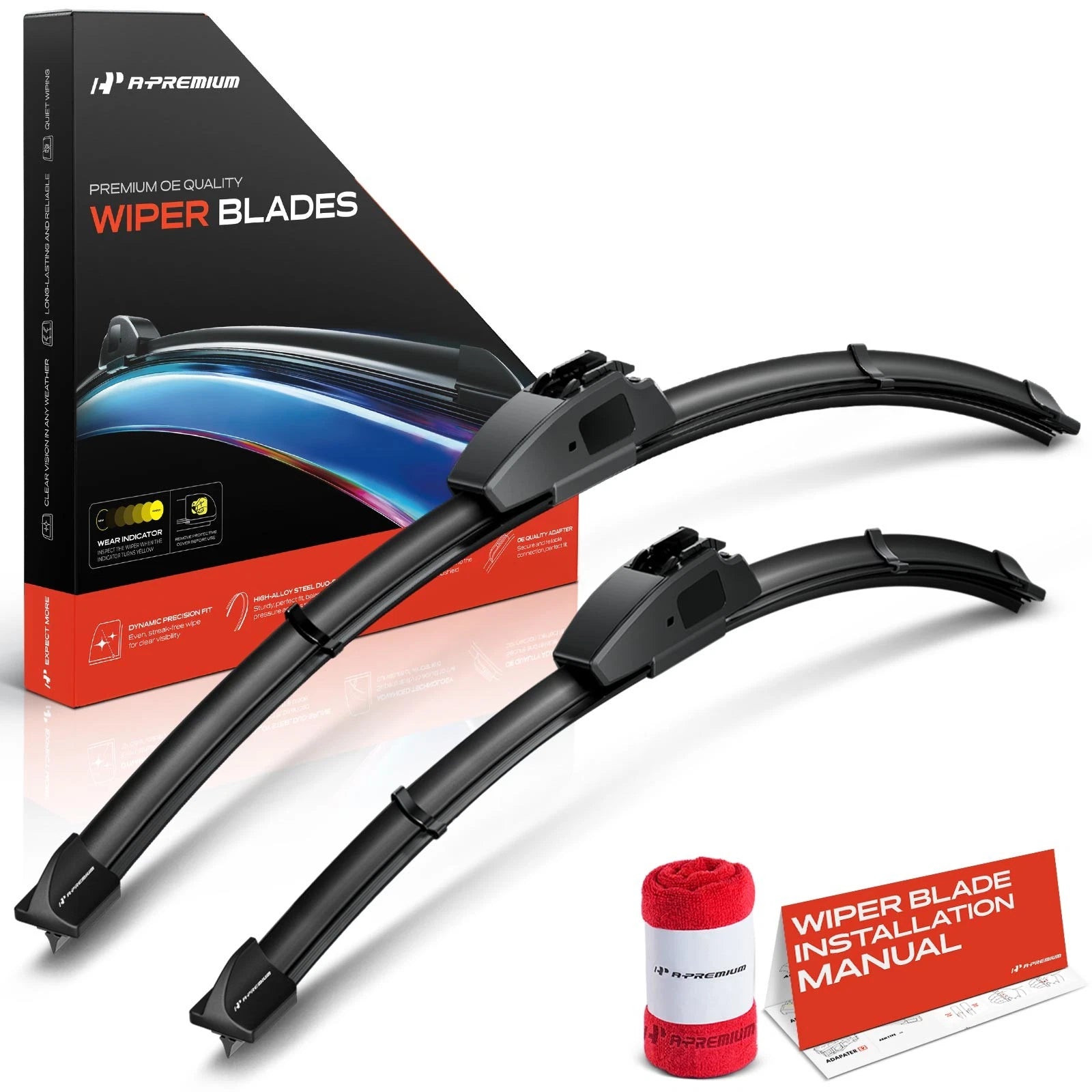 2X Front Windshield Wiper Blades for Chevy Aveo GMC Canyon (2004–2011)