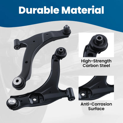 Front Suspension Control Arms Tie Rods Sway Bars for Dodge Neon (2000–2005)