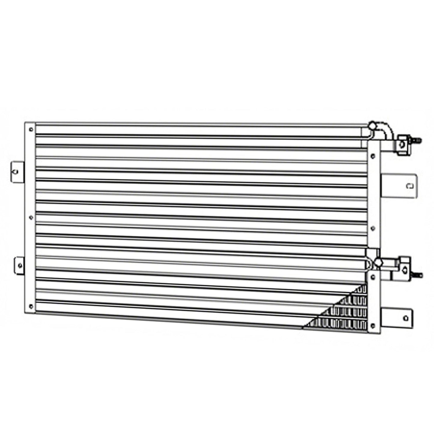 A/C Condenser Replacement Part for Acura TSX (2010–2014)