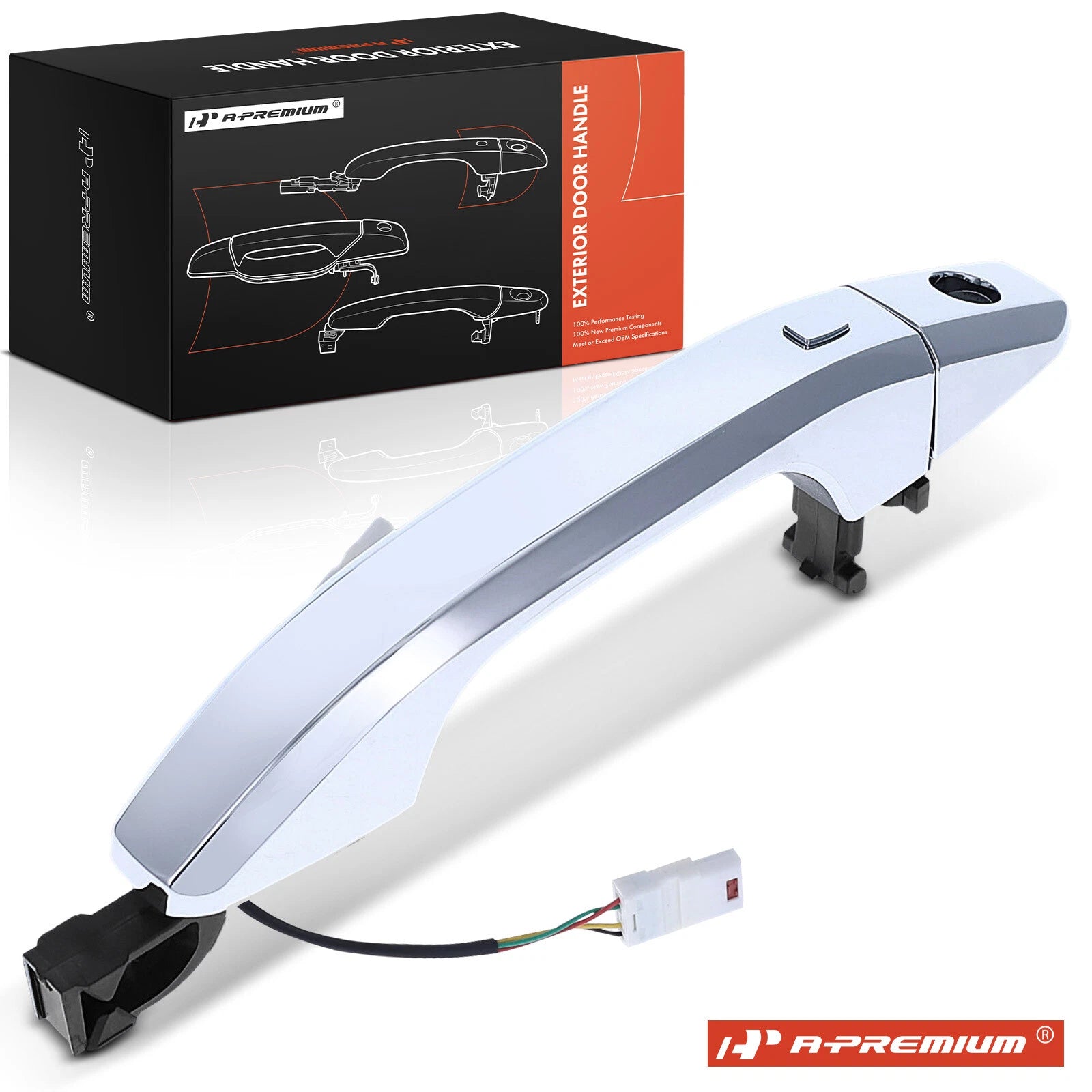 Chrome Exterior Door Handle for Chevy Silverado 1500 2500HD