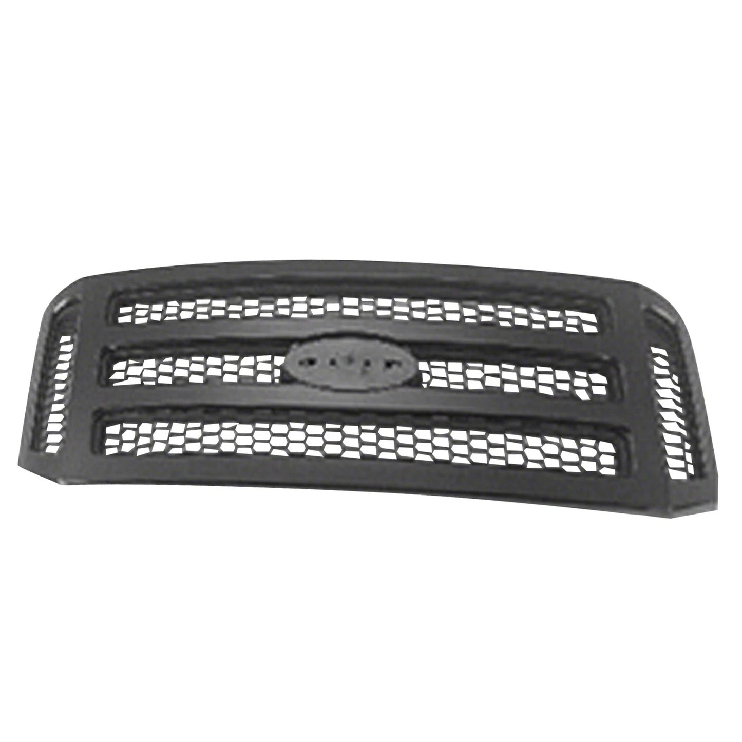 Front Grille Replacement Gray Matte Plastic Honeycomb for Toyota Hilux (2005–2015)