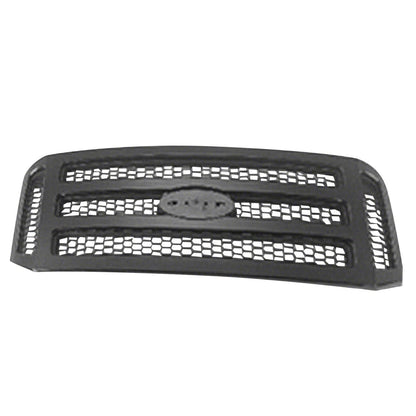 Front Grille Replacement Gray Matte Plastic Honeycomb for Toyota Hilux (2005–2015)