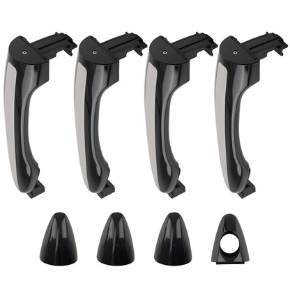 Door Handle for Kia Forte Cerato (2014–2018) Black Front Rear