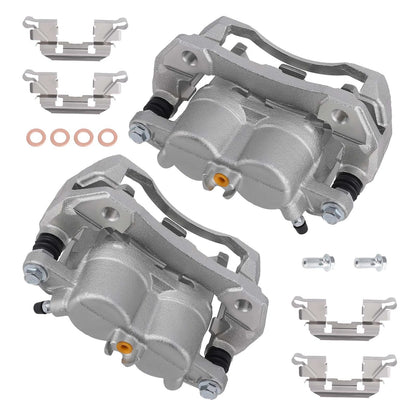Front Left Right Brake Calipers for Honda Crosstour 2012–2015 CR-V 2007–2016