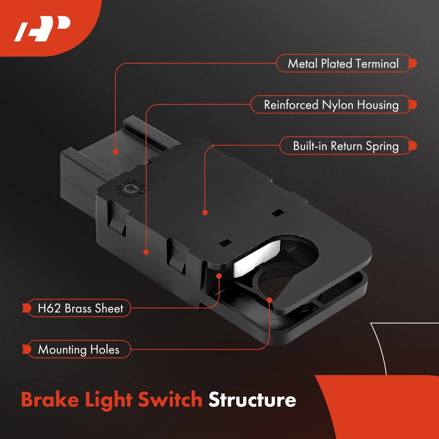 Brake Light Switch for Chevy Silverado 1500 (2007–2013)