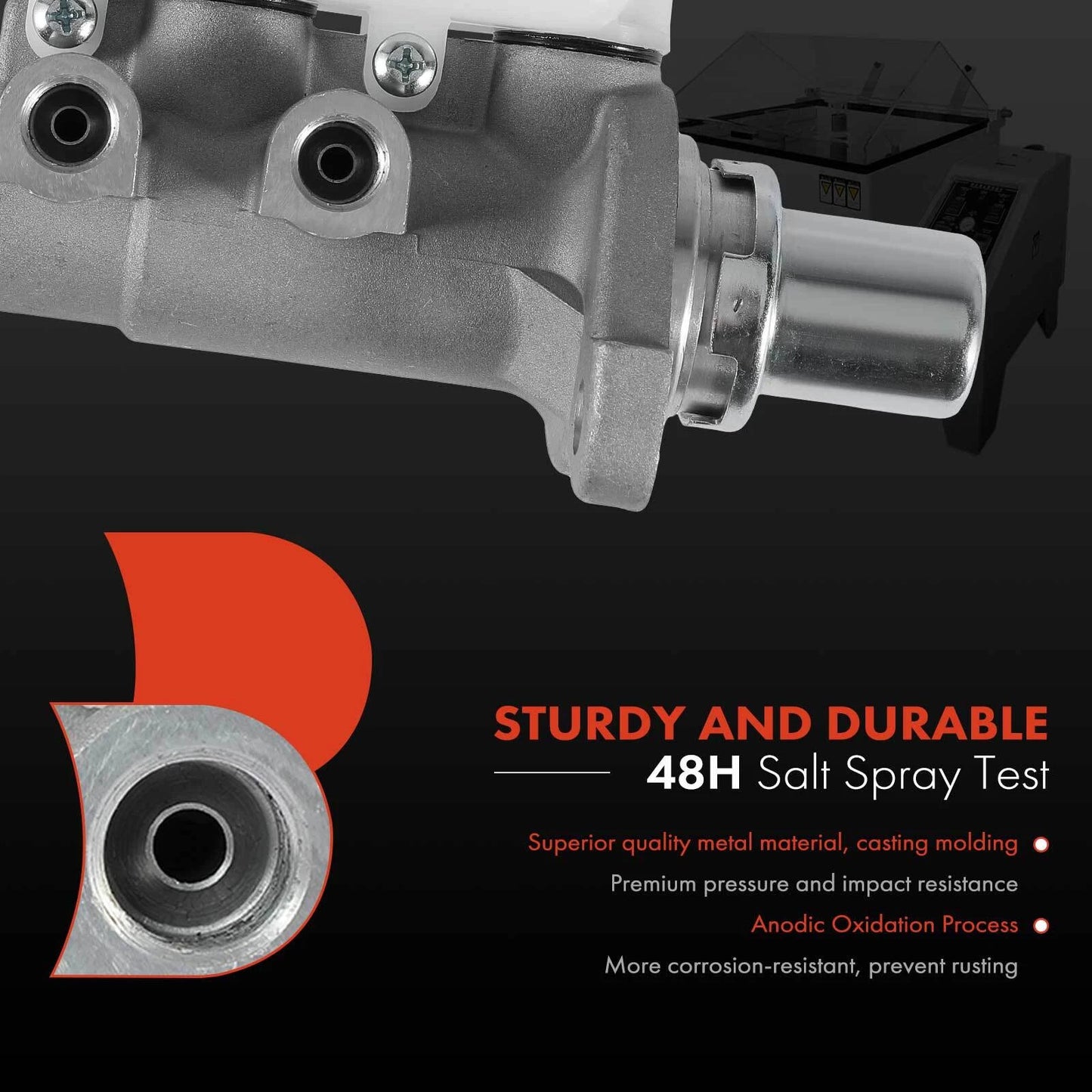 Brake Master Cylinder with Reservoir & Sensor for Chevy Impala (2009–2013)