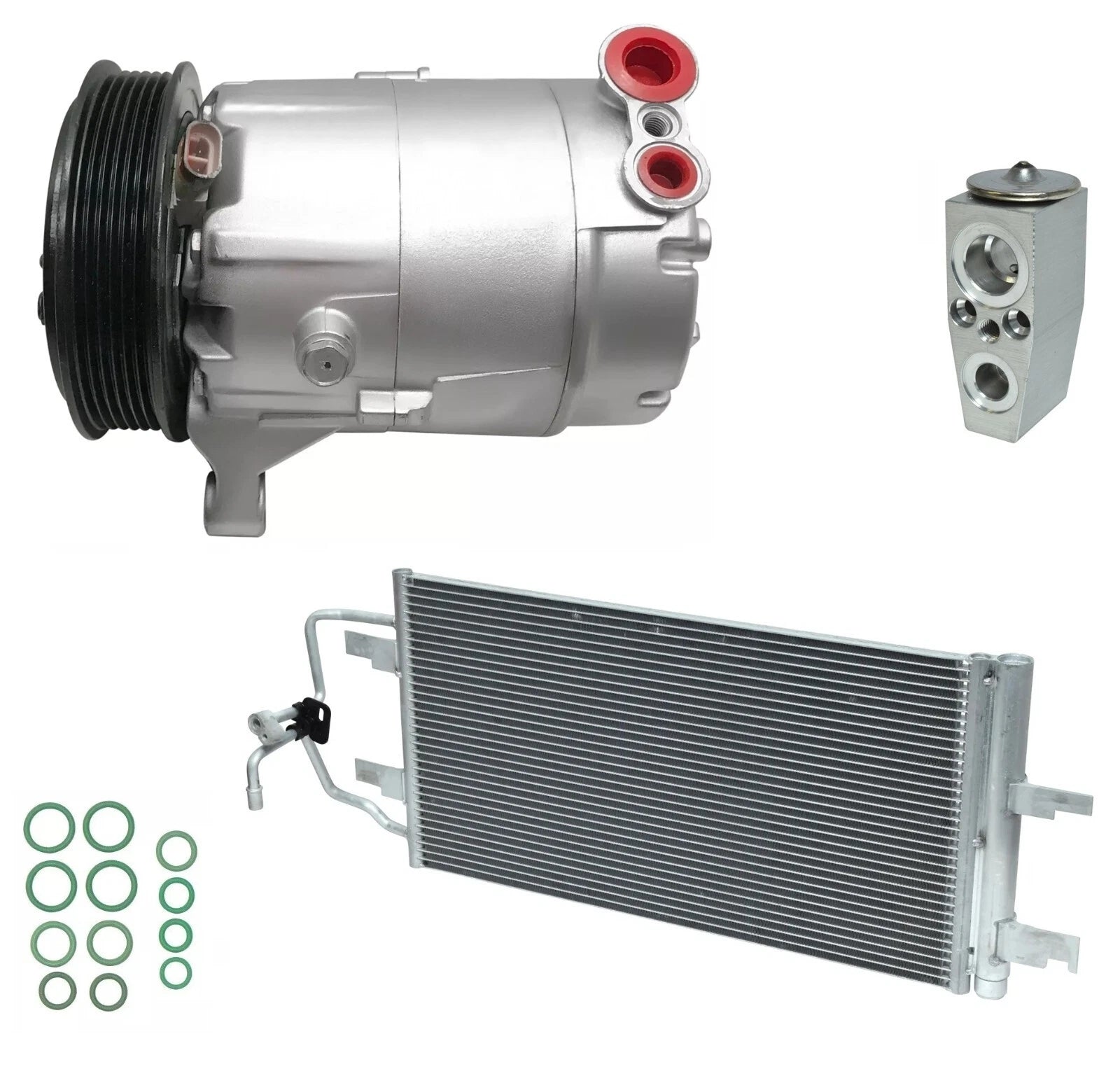AC Compressor Kit With Condenser for Pontiac Grand Prix (2006–2006)