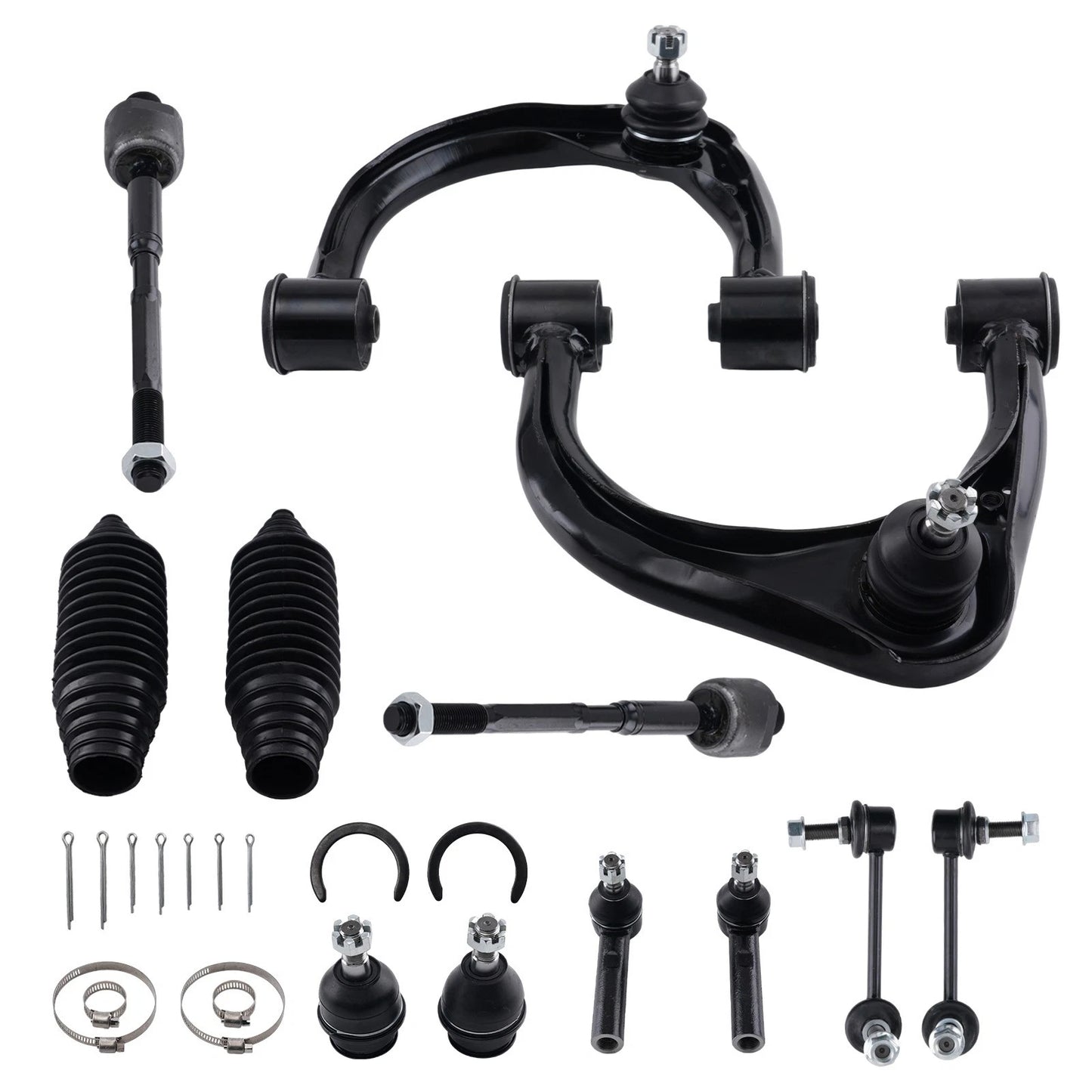Front Upper Control Arm & Tie Rod Kit for Toyota 4Runner GX470 (2003-2009)