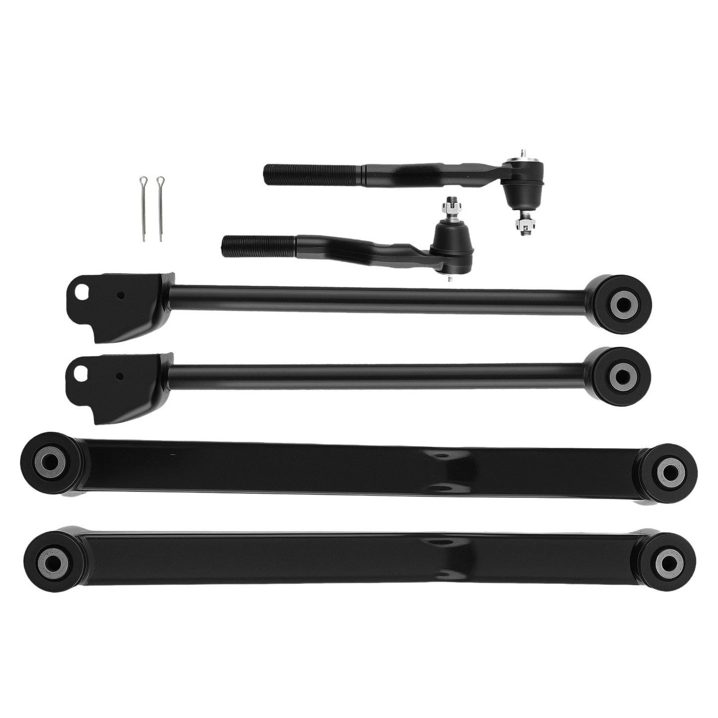 Front Suspension Control Arms & Tie Rods Kit for Jeep Wrangler (2007–2017)