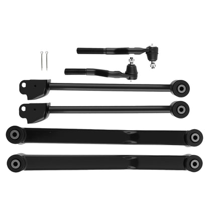 Front Suspension Control Arms & Tie Rods Kit for Jeep Wrangler (2007–2017)