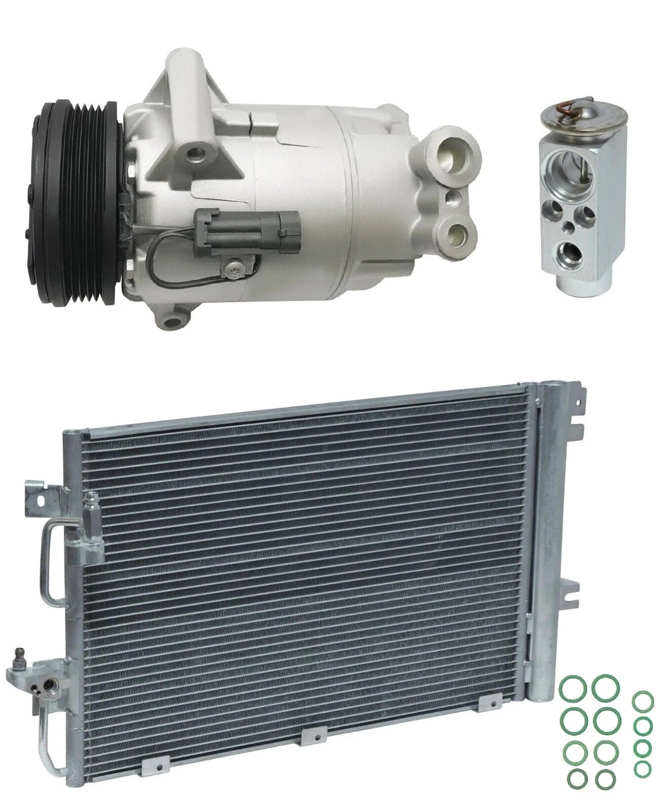 AC Compressor Kit with Condenser for Saturn Astra 1.8L (2008–2009)