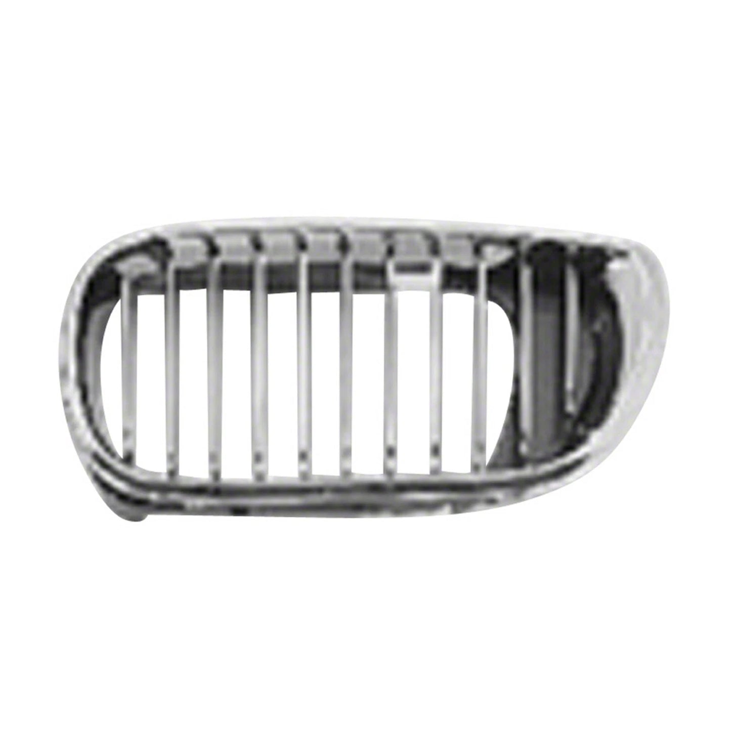 Replacement Chrome Plastic Driver Side Hood-Mounted Grille-See Compatible Chart