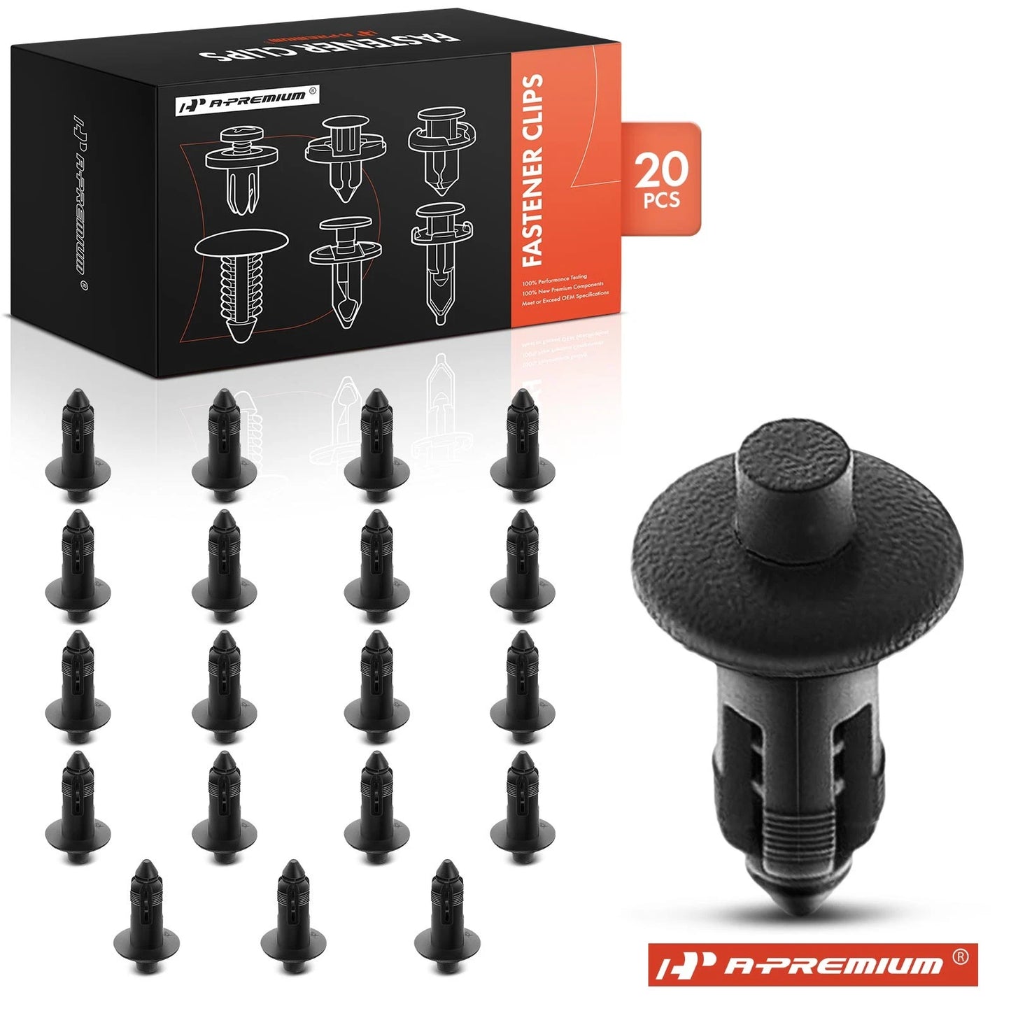20Pcs Door Trim Clips with Drive Pin Retainers for Chevy Pontiac