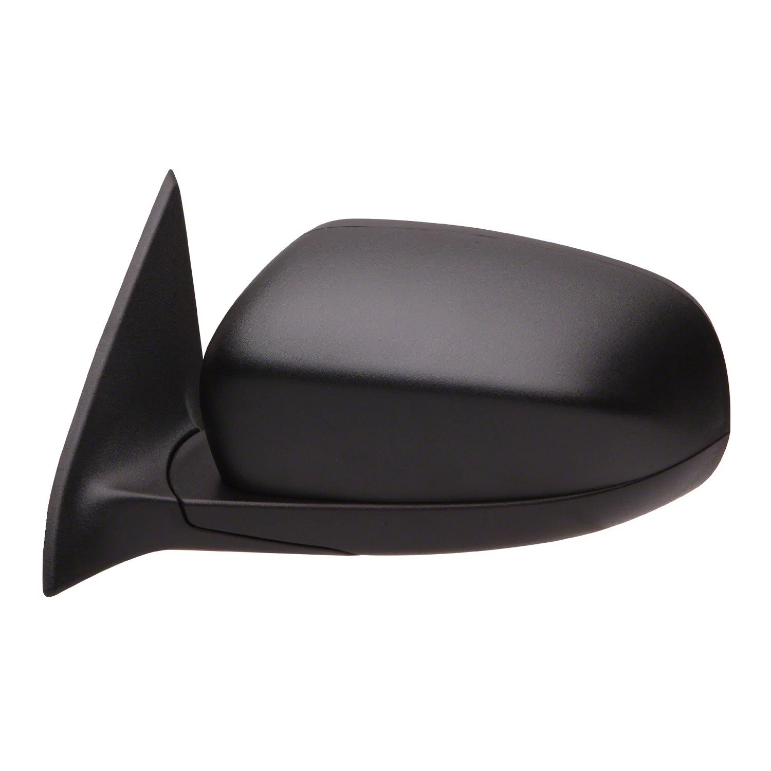 Replacement Textured Driver Side Power Door Mirror w/Heated Glass w/o Memory