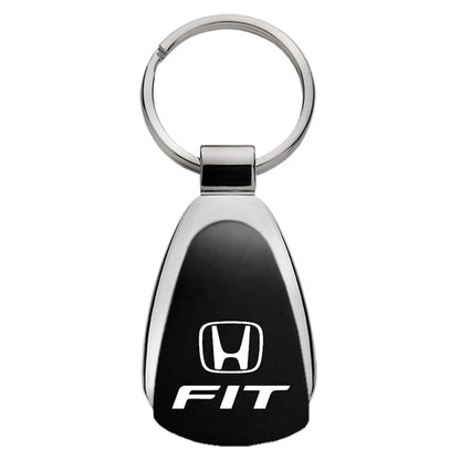 Black Teardrop Keychain KCK.FIT - Officially Licensed for Honda Fit