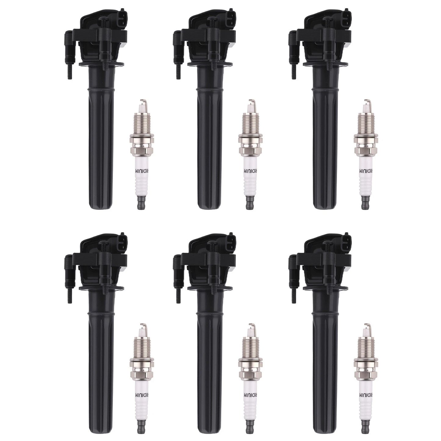Ignition Coil & Spark Plug Set for Plymouth Prowler Chrysler 300M (1997–2004)