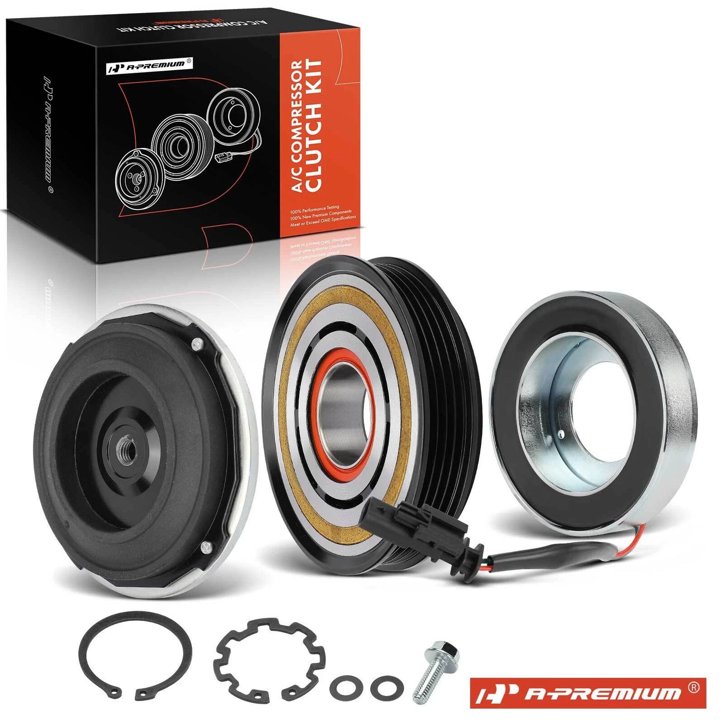 A/C Compressor Clutch Kit for Chevrolet Silverado 1500 (2014–2019)