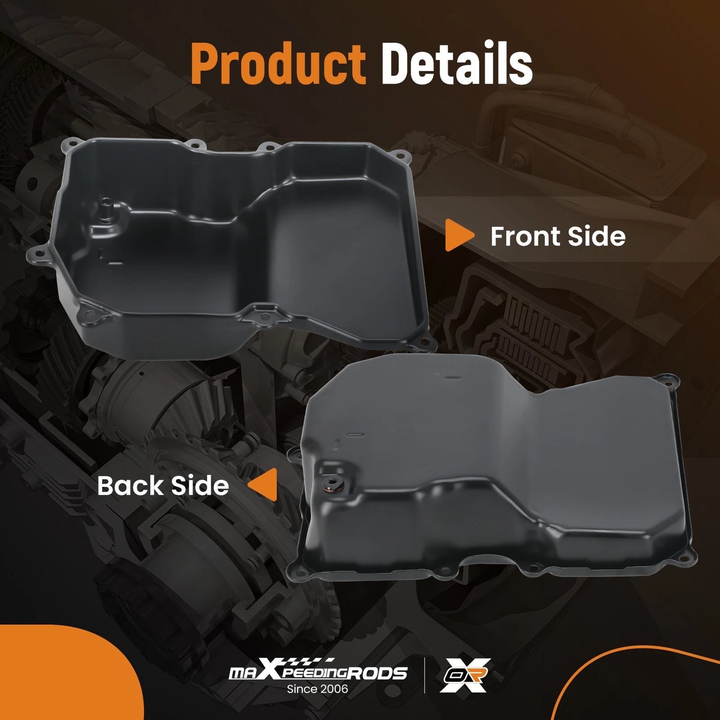 Auto Transmission Oil Pan with Gasket & Screws for Volkswagen Golf Jetta (2014–2017)